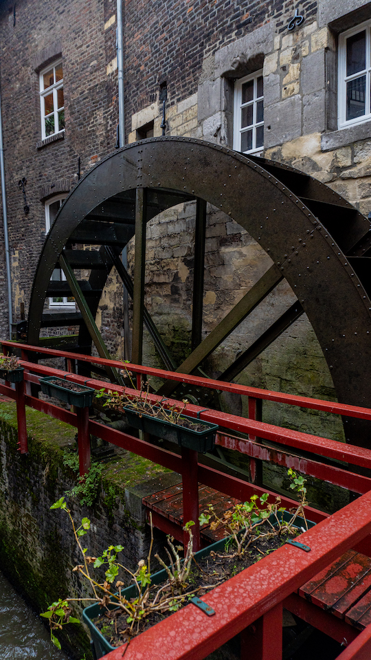 Wassermühle in Maastricht