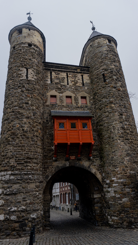 Blick auf das Helpoort Maastricht