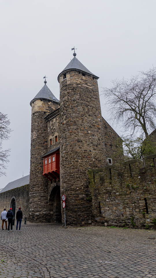 Blick auf das Helpoort Maastricht