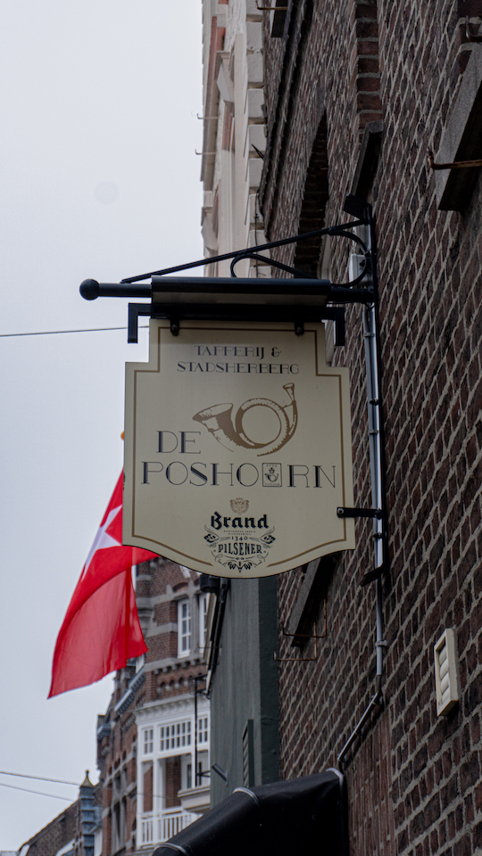 Schild in Maastricht Wyck