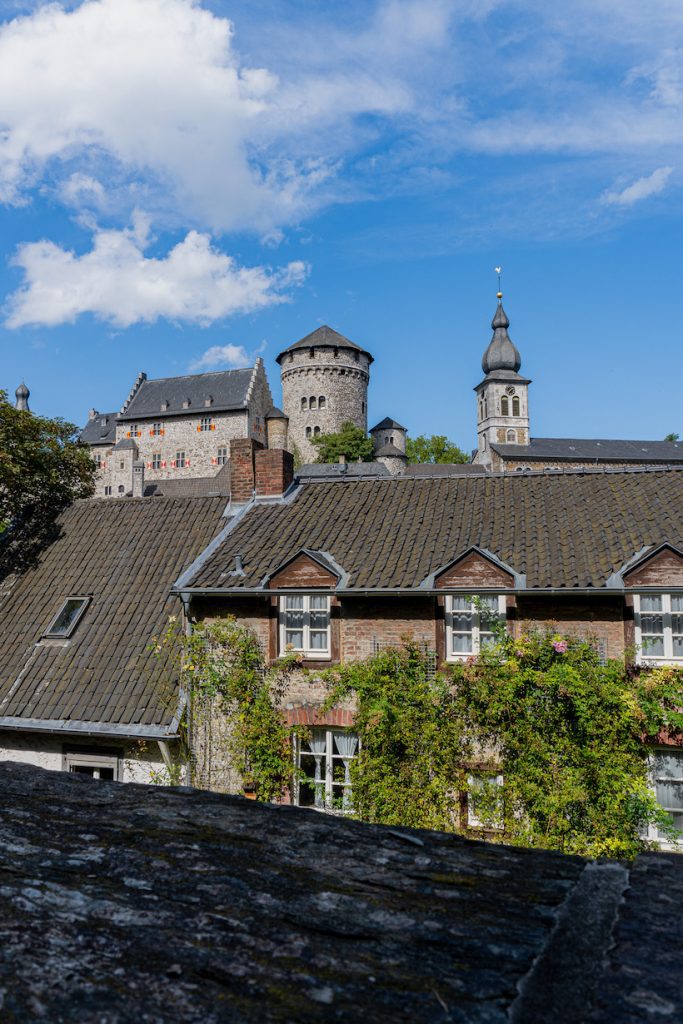 Blick auf die Burg Stolberg