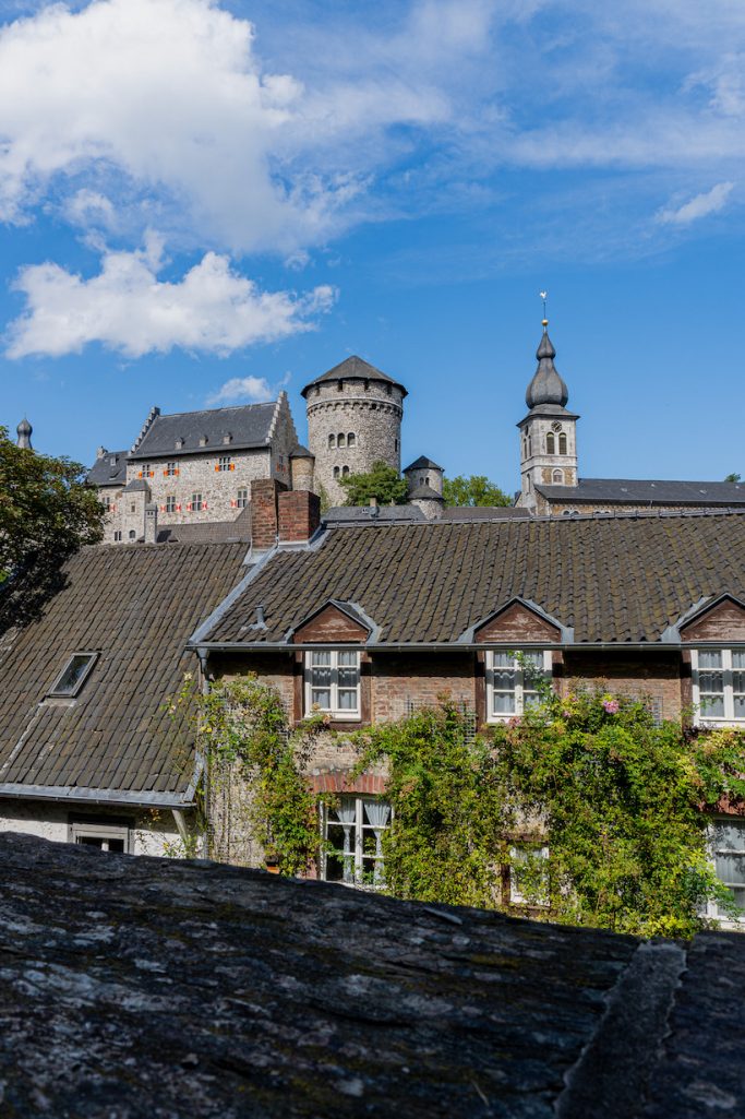 Blick auf die Burg Stolberg