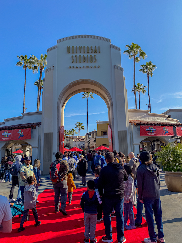 Eingangsportal der Universal Studios