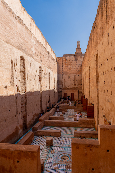 Außenmauern des el-Badi Palasts