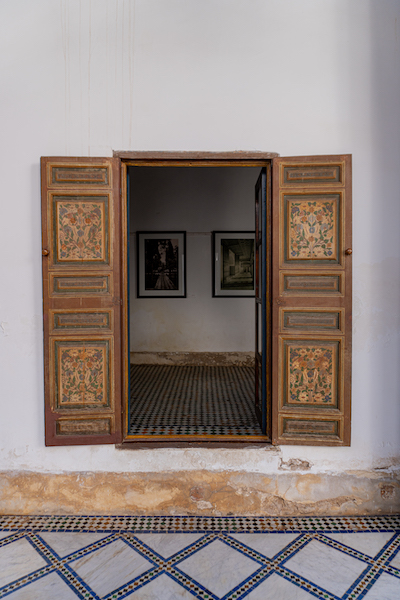 Fenster im Bahia-Palast