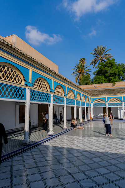 Innenhof des Bahia-Palasts