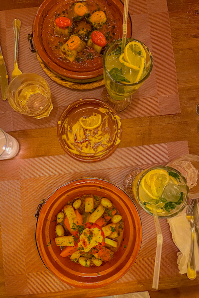 Gerichte im Fontaine des Epices