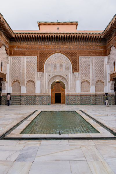 Innenhof der Medersa Ben Youssef