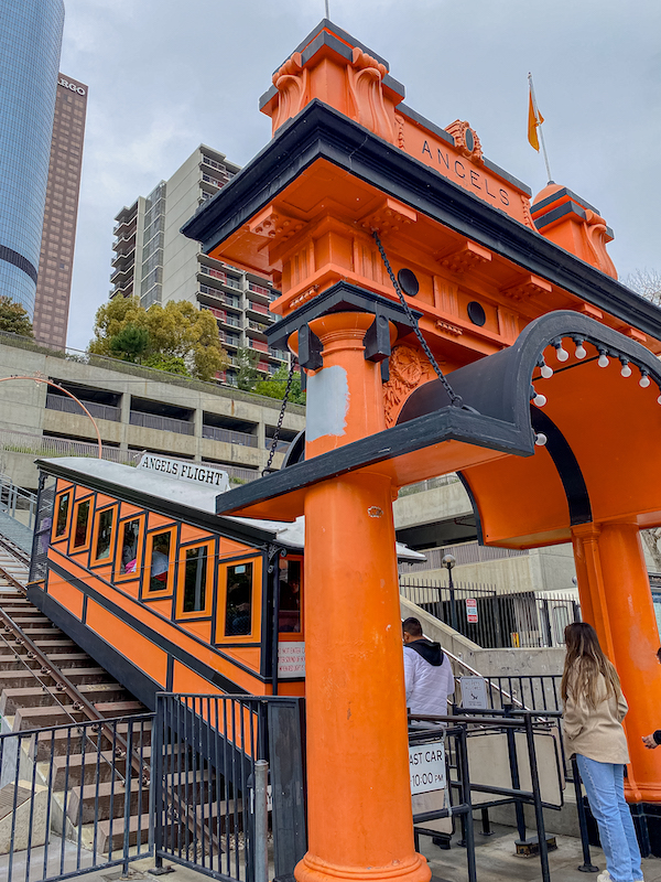 Der Angels Flight in Downtown L.A.