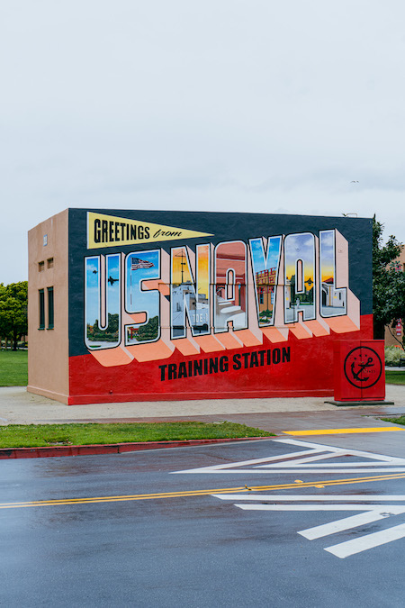 Graffiti in Liberty Station