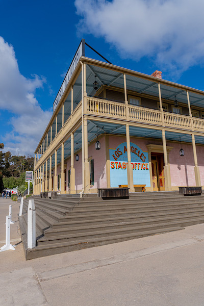Historisches Gebäude in Old Town San Diego State Park