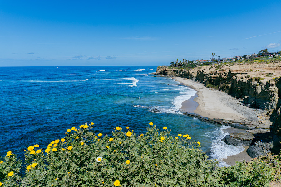 Aussicht auf die Sunset Cliffs