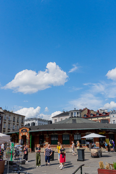 Der Plac Nowy in Kazimierz