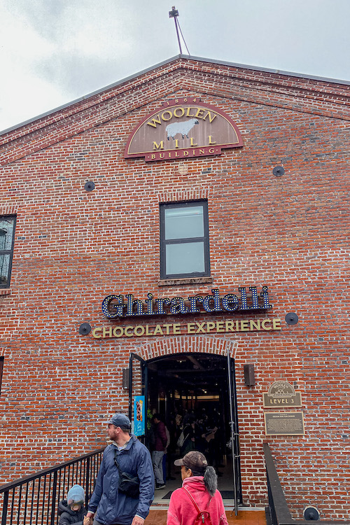 Eingang zur Ghirardelli Chocolate Experience