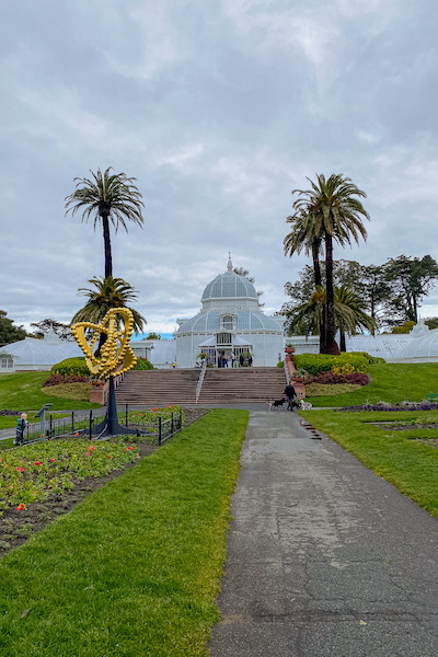 Das Conservatory of Flowers im Golden Gate Park