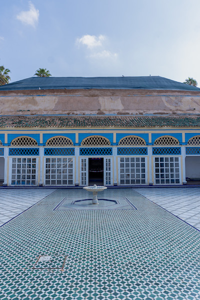 Bahia Palast Marrakesch