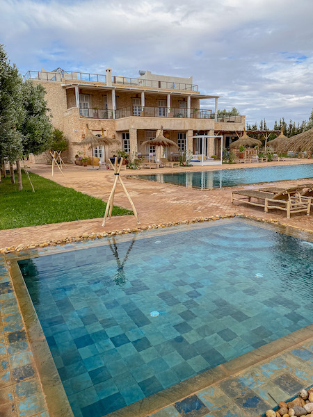 Pool-Area im Riad Sabidi