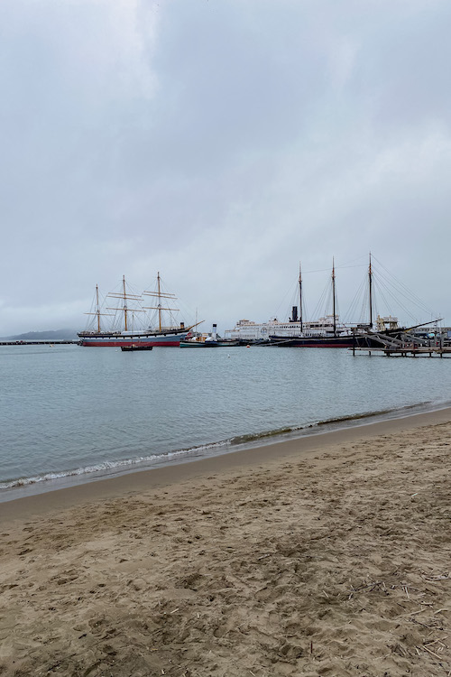 Boote im Hafen von San Francisco