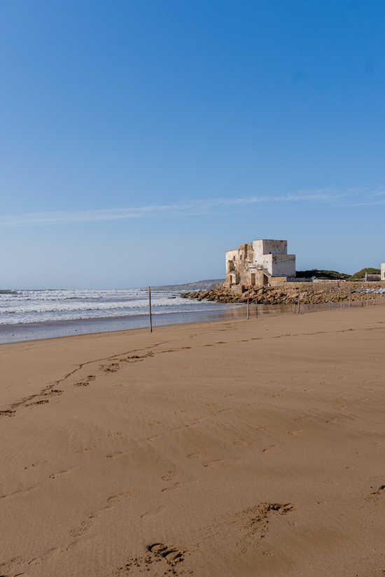 Altes Haus am Strand von Sidi Kaouki