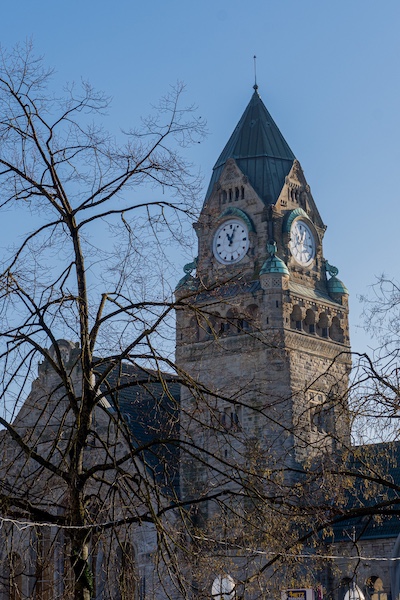 Glockenturm am Bahnhof Metz