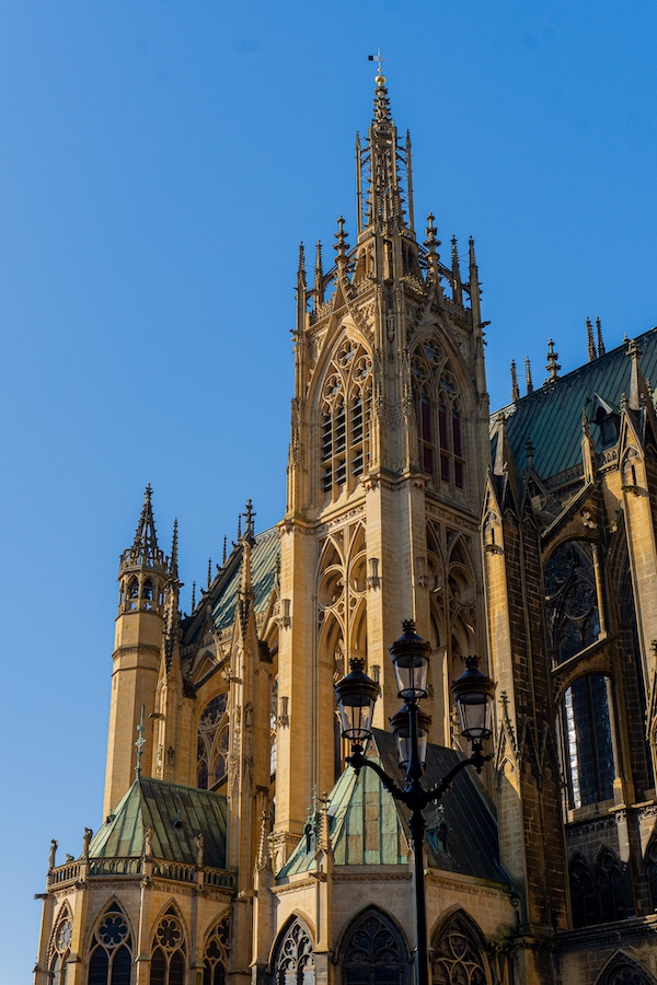 Details an der Kathedrale von Metz