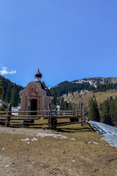 Die Josefskapelle bei Oberammergau