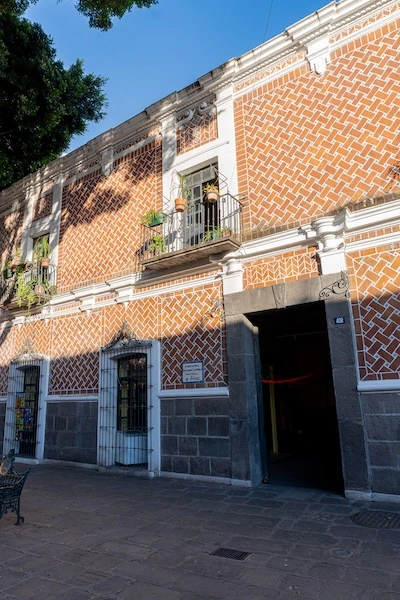 Haus im Artistenviertel von Puebla