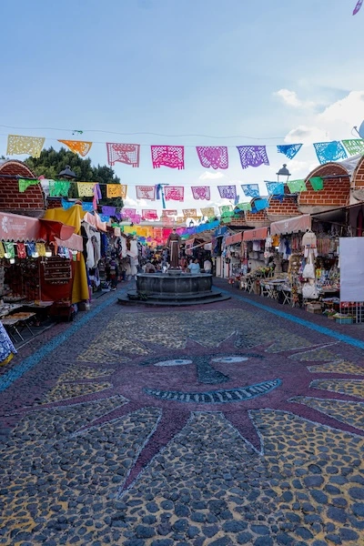 Handwerksmarkt El Parian in Puebla