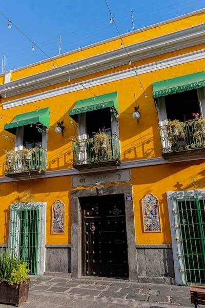 Haus in der Callejon de los Sapos in Puebla