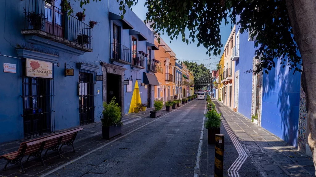 Die Callejon de los Sapos in Puebla